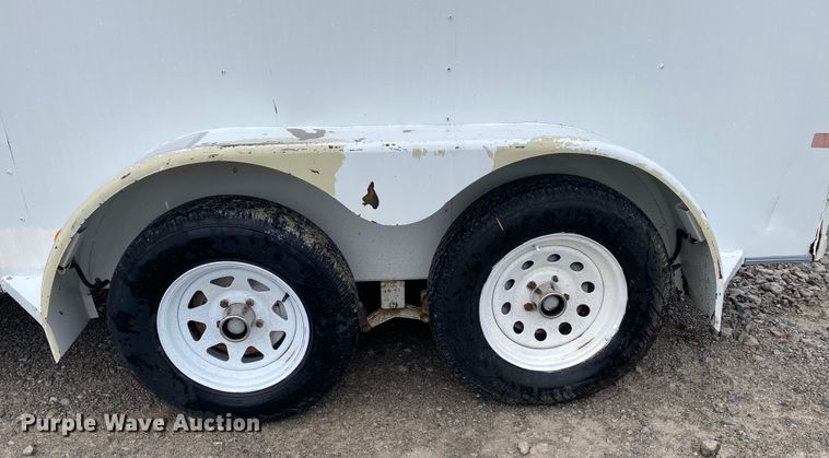 image for item JU9304 2001 S&H  enclosed cargo trailer