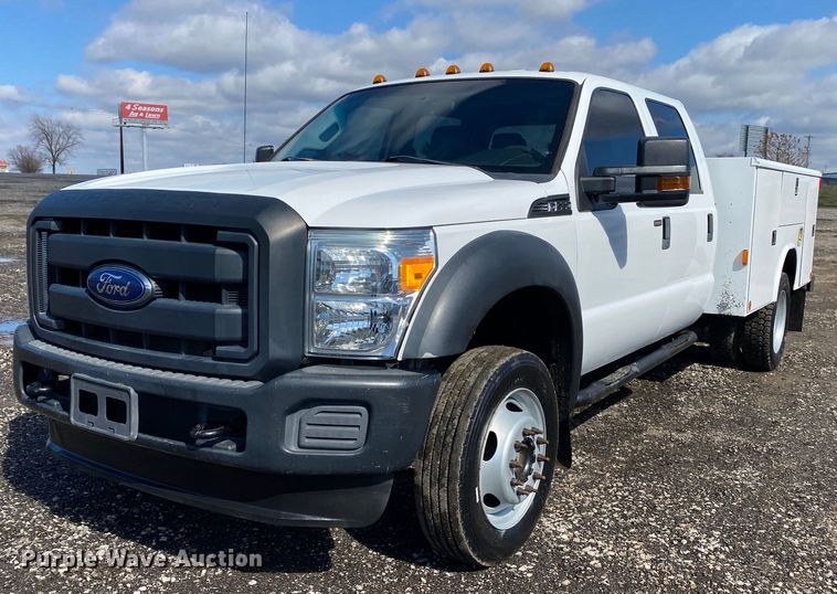 image for item KB9572 2012 Ford F550 Super Duty XL  Crew Cab utility / service truck