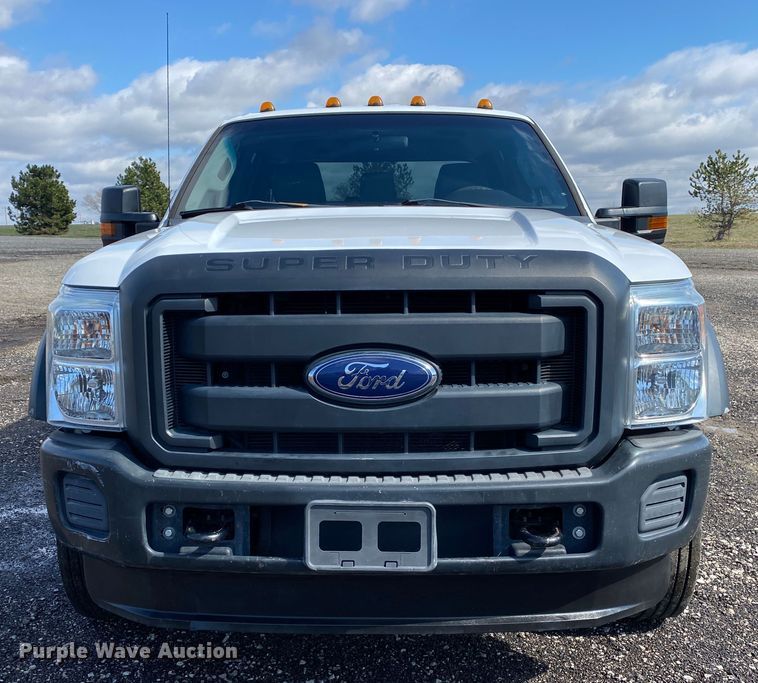 image for item KB9572 2012 Ford F550 Super Duty XL  Crew Cab utility / service truck