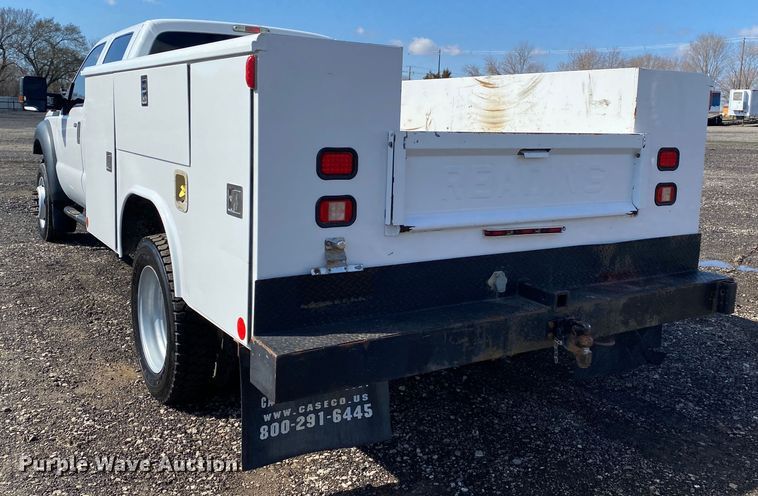 image for item KB9572 2012 Ford F550 Super Duty XL  Crew Cab utility / service truck