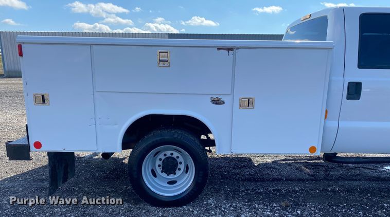 image for item KB9572 2012 Ford F550 Super Duty XL  Crew Cab utility / service truck