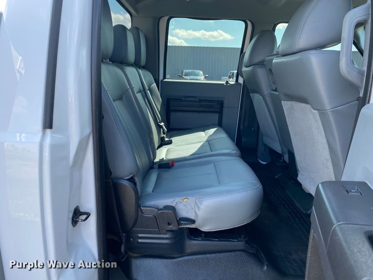 image for item KB9572 2012 Ford F550 Super Duty XL  Crew Cab utility / service truck