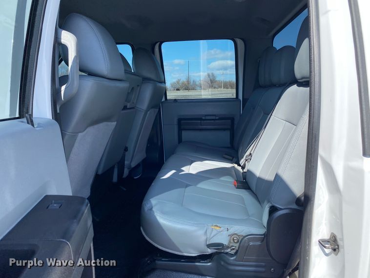 image for item KB9572 2012 Ford F550 Super Duty XL  Crew Cab utility / service truck