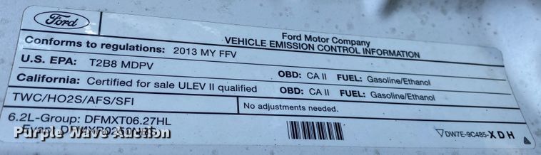 image for item KB9572 2012 Ford F550 Super Duty XL  Crew Cab utility / service truck