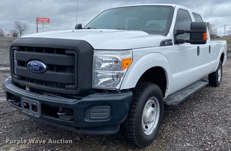 image for item KB9578 2014 Ford F250 Super Duty XL  Crew Cab pickup truck