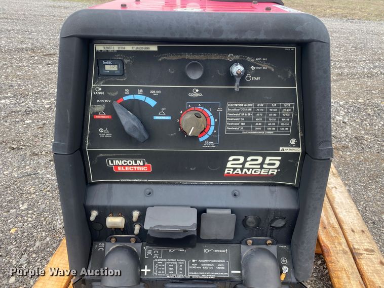 image for item KB9588 Lincoln Electric 225 Ranger  welder/generator