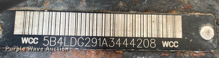 image for item KB9591 2010 Workhorse W62  delivery truck