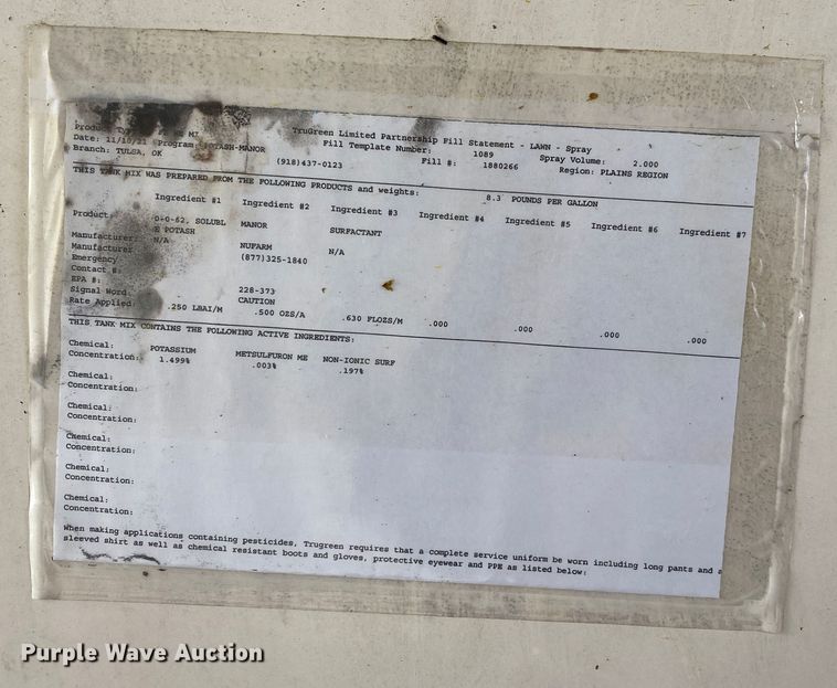 image for item KB9594 2011 Ford E450 Super Duty  utility van