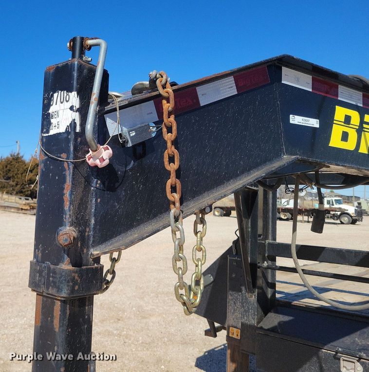 image for item KD9297 2018 Big Tex 25GN-28 Plus 5  equipment trailer