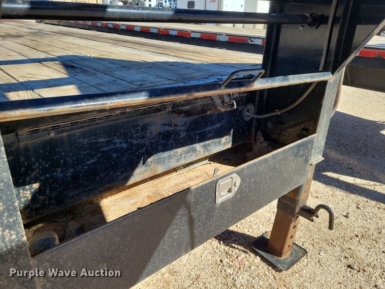 image for item KD9297 2018 Big Tex 25GN-28 Plus 5  equipment trailer