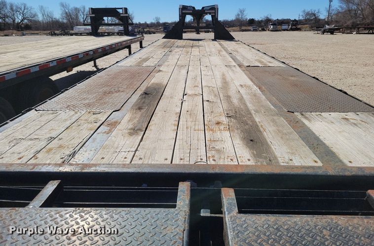 image for item KD9297 2018 Big Tex 25GN-28 Plus 5  equipment trailer