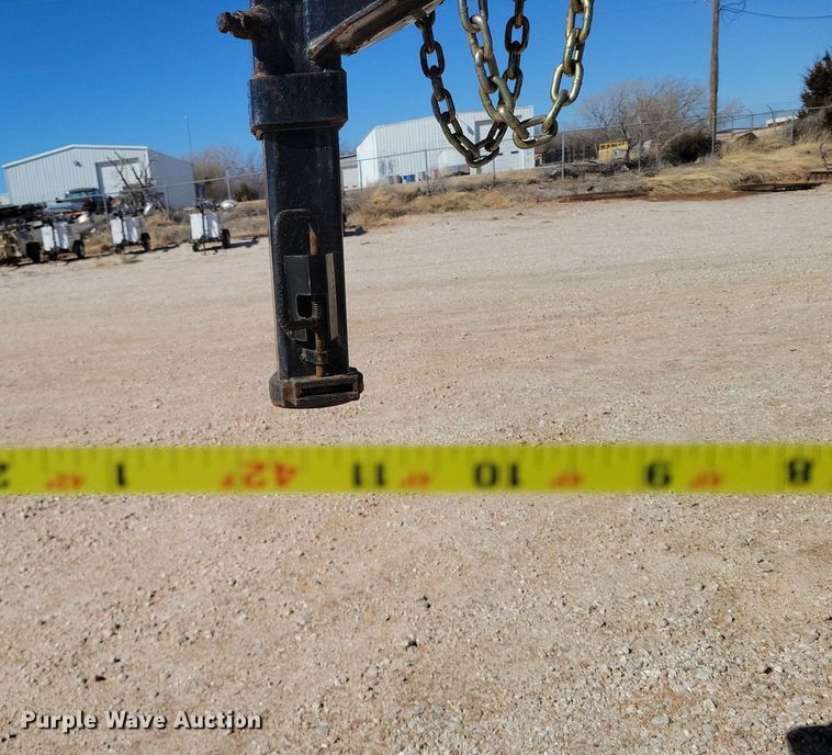 image for item KD9297 2018 Big Tex 25GN-28 Plus 5  equipment trailer