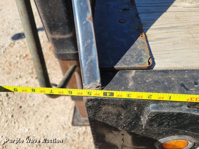 image for item KD9297 2018 Big Tex 25GN-28 Plus 5  equipment trailer