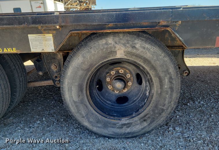 image for item KD9297 2018 Big Tex 25GN-28 Plus 5  equipment trailer