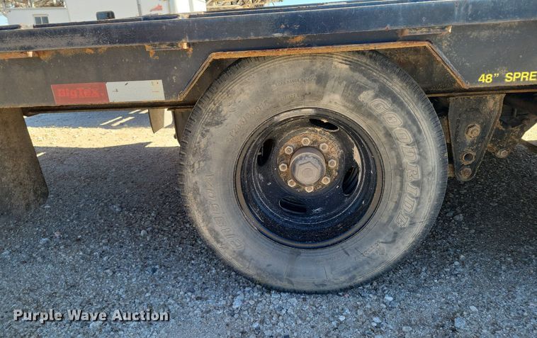image for item KD9297 2018 Big Tex 25GN-28 Plus 5  equipment trailer