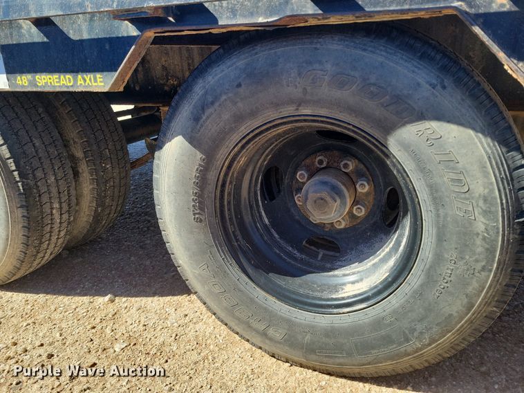 image for item KD9297 2018 Big Tex 25GN-28 Plus 5  equipment trailer