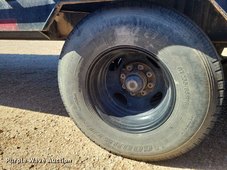 image for item KD9297 2018 Big Tex 25GN-28 Plus 5  equipment trailer