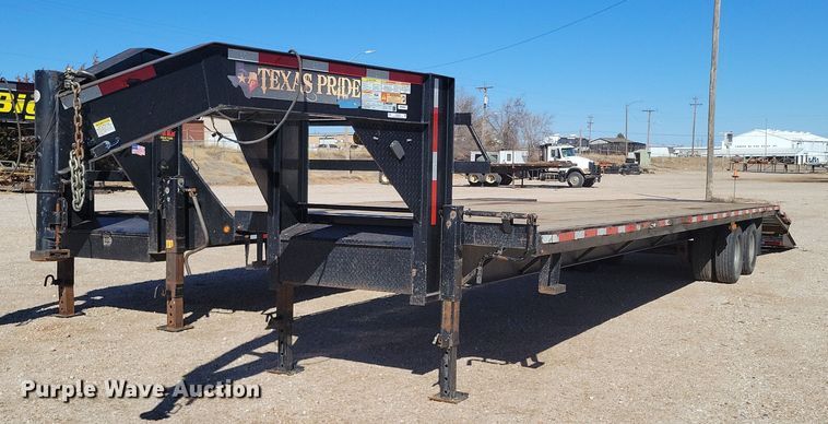 image for item KD9298 2019 Texas Pride  equipment trailer