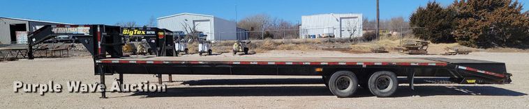 image for item KD9298 2019 Texas Pride  equipment trailer