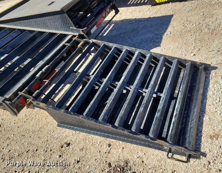 image for item KD9298 2019 Texas Pride  equipment trailer