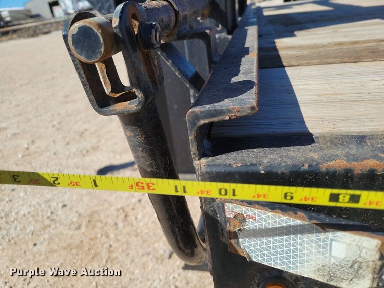 image for item KD9298 2019 Texas Pride  equipment trailer