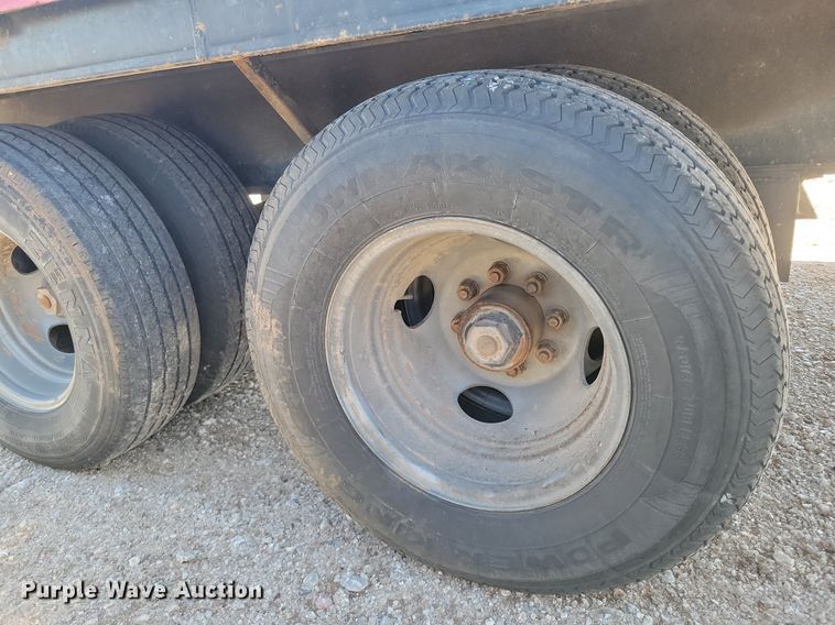 image for item KD9298 2019 Texas Pride  equipment trailer