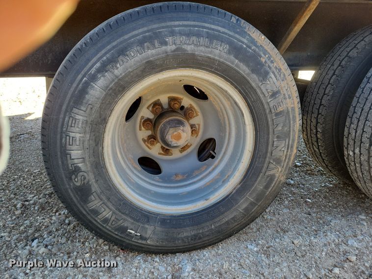 image for item KD9298 2019 Texas Pride  equipment trailer