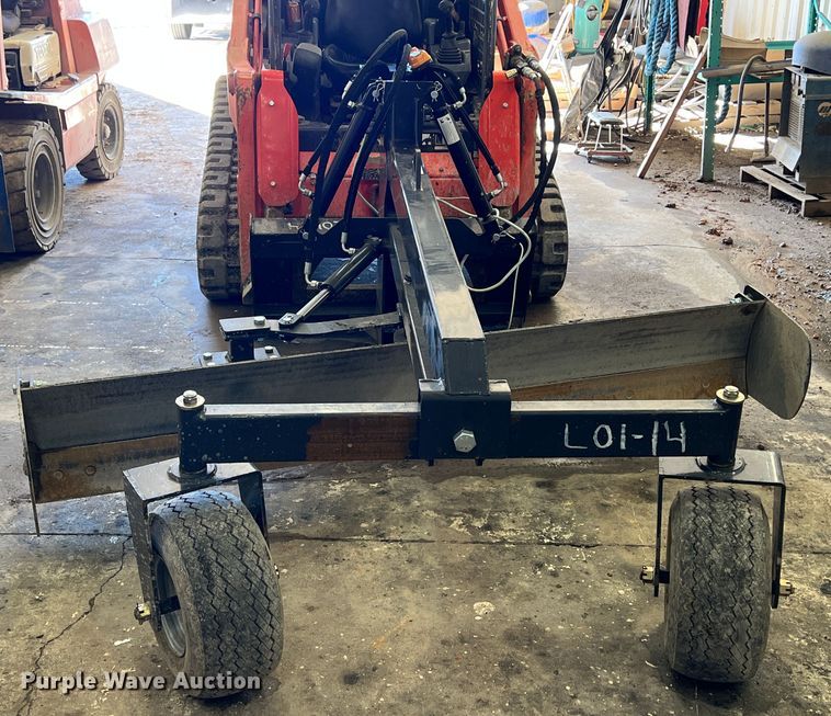 image for item KR9554 LandHonor  skid steer dozer blade