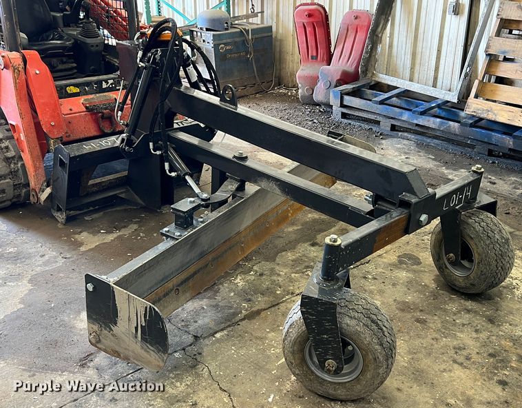 image for item KR9554 LandHonor  skid steer dozer blade