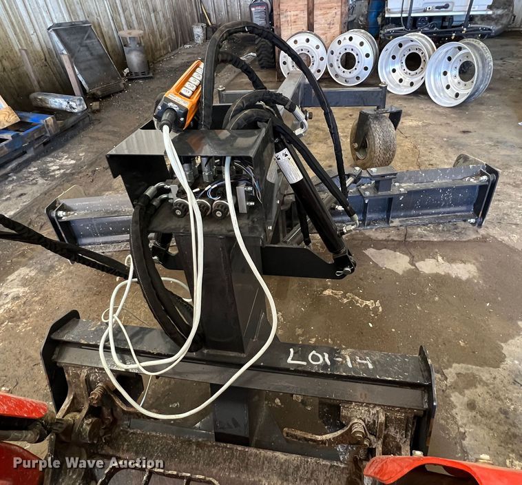 image for item KR9554 LandHonor  skid steer dozer blade