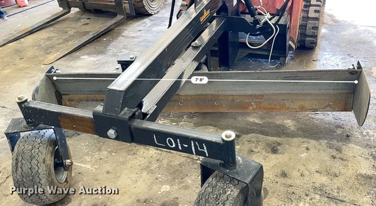 image for item KR9554 LandHonor  skid steer dozer blade