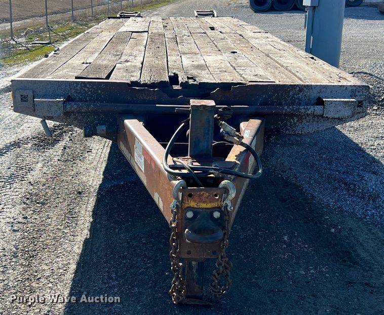 image for item KR9555 1984 Trail-Eze DN20R30  equipment trailer