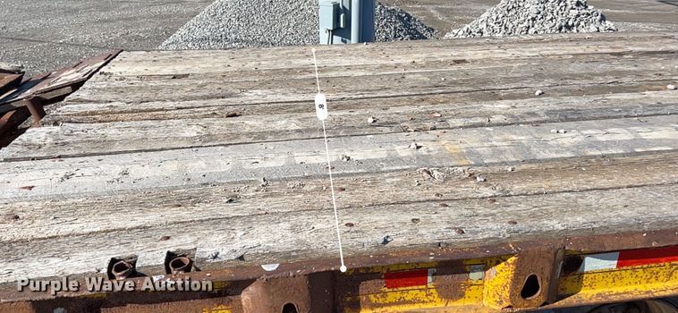 image for item KR9555 1984 Trail-Eze DN20R30  equipment trailer