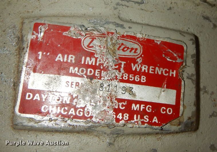 image for item KS9409 (2) Dayton air impact wrench