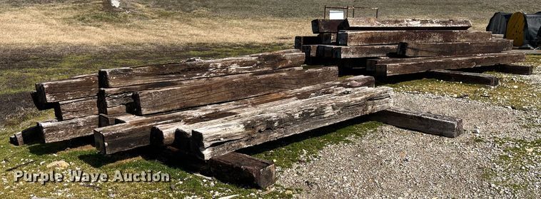 image for item LA9807 Approximately 40 railroad ties
