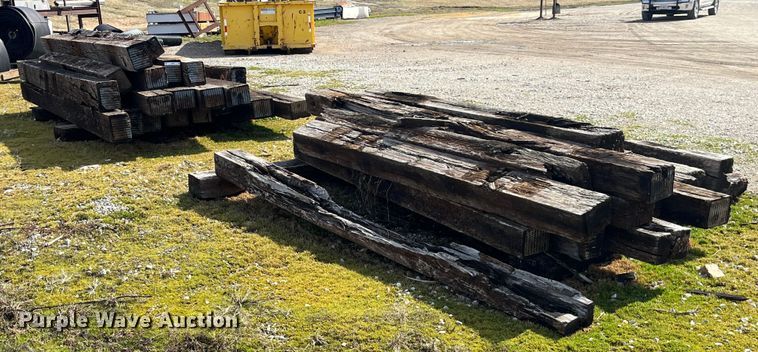 image for item LA9807 Approximately 40 railroad ties