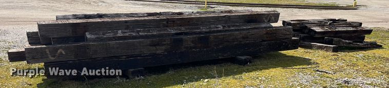 image for item LA9807 Approximately 40 railroad ties
