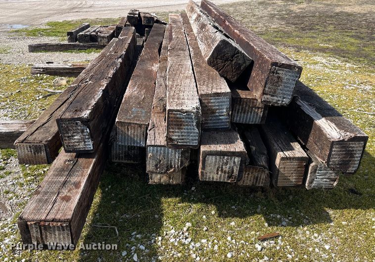 image for item LA9807 Approximately 40 railroad ties