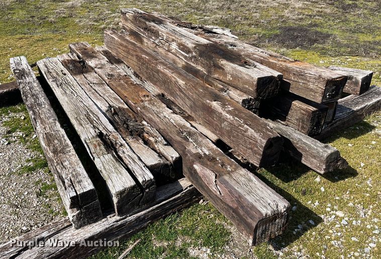 image for item LA9807 Approximately 40 railroad ties
