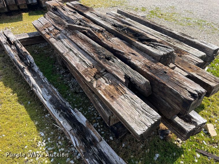 image for item LA9807 Approximately 40 railroad ties