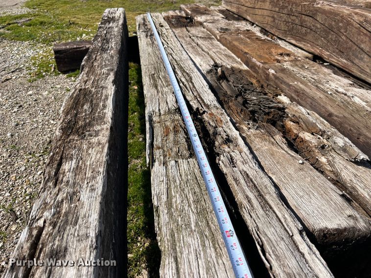 image for item LA9807 Approximately 40 railroad ties