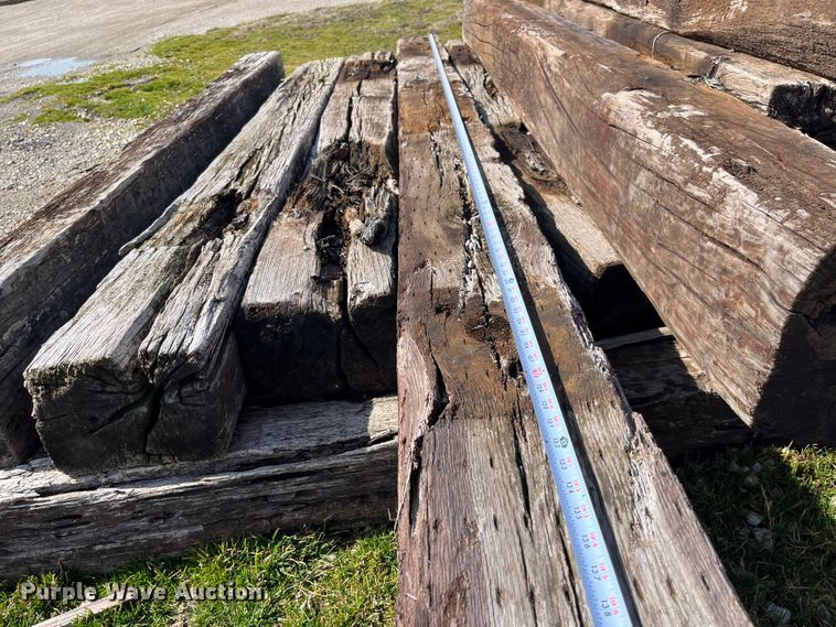 image for item LA9807 Approximately 40 railroad ties