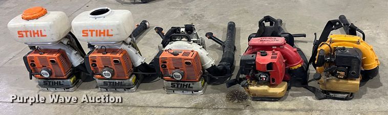 image for item LA9808 (5) leaf blowers