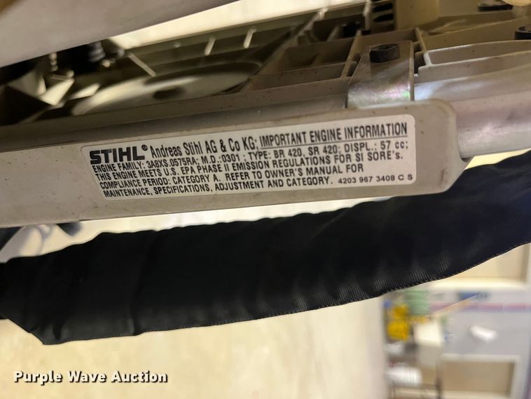 image for item LA9808 (5) leaf blowers