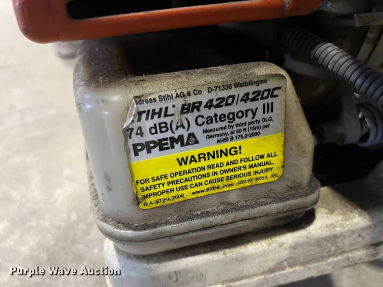 image for item LA9808 (5) leaf blowers