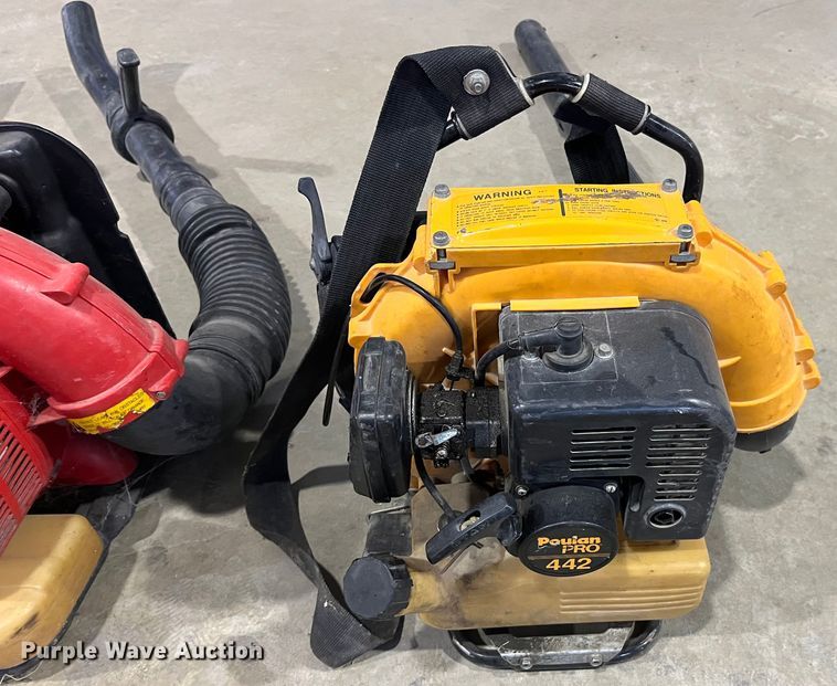 image for item LA9808 (5) leaf blowers