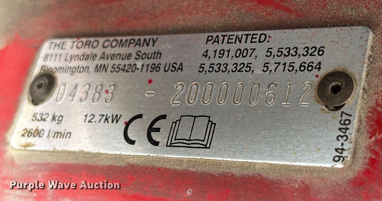 image for item LA9811 Toro Greensmaster 3250D  reel mower