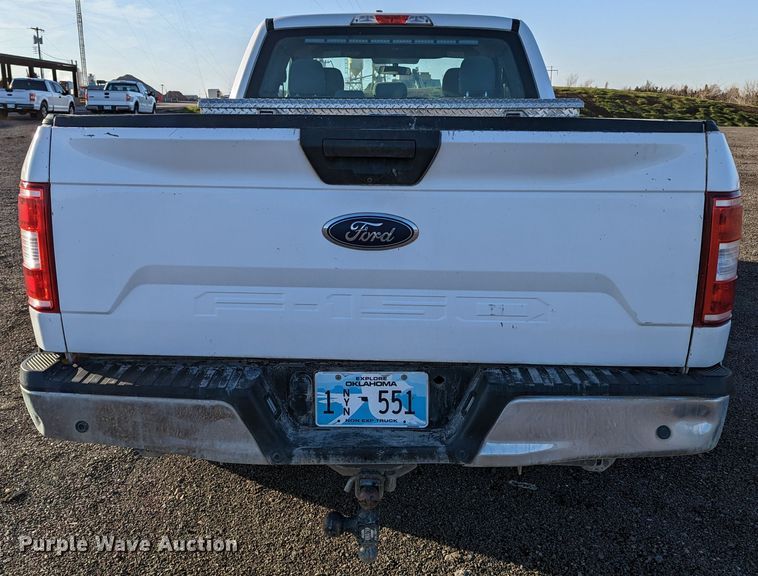 image for item LF9610 2018 Ford F150  SuperCab pickup truck