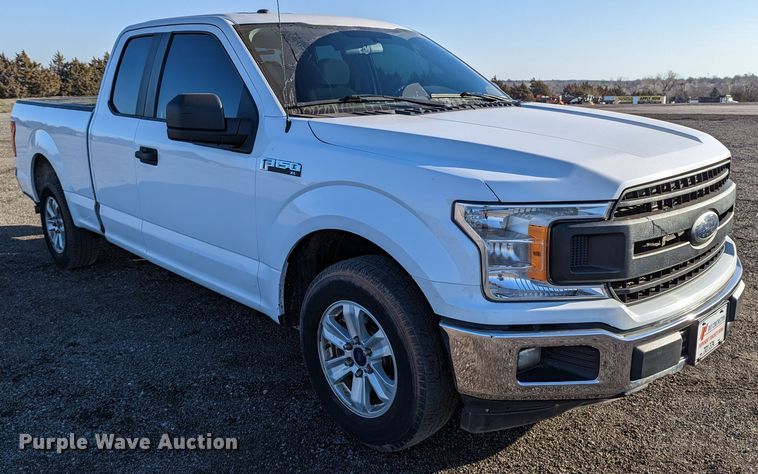 image for item LF9611 2018 Ford F150  SuperCab pickup truck