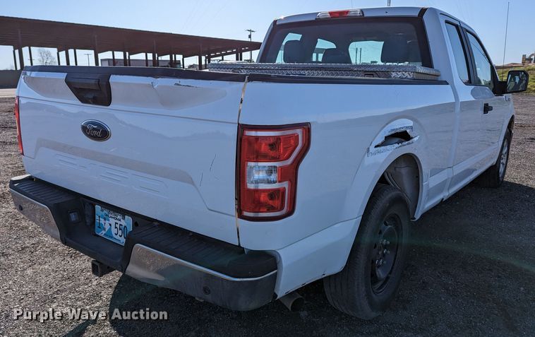 image for item LF9612 2018 Ford F150  SuperCab pickup truck